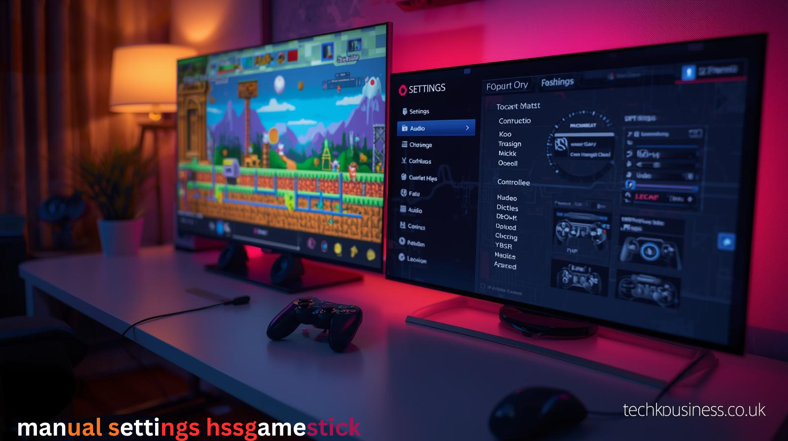 manual settings hssgamestick
