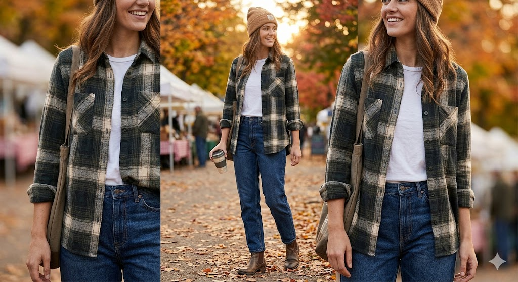 Flannel Shirts Women