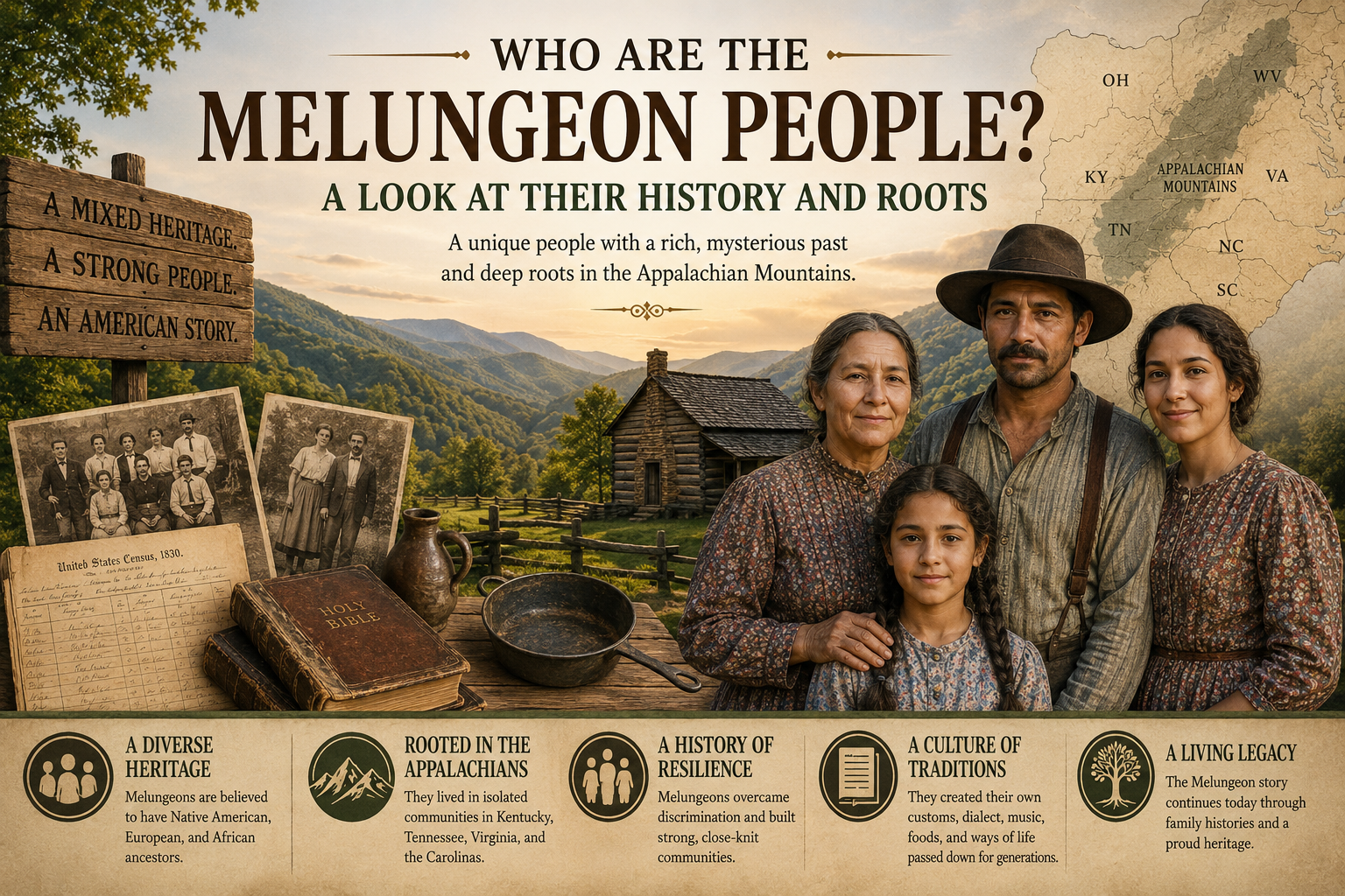 Who Are the Melungeon People? A Look at Their History and Roots