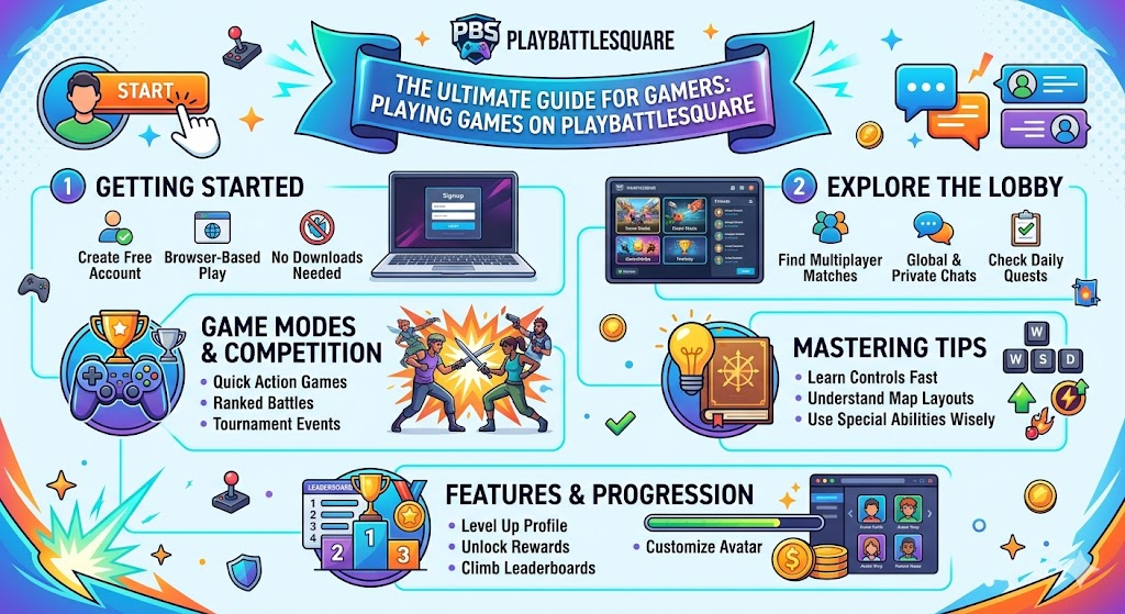 Playing Games on PlayBattleSquare: The Ultimate Guide for Gamers